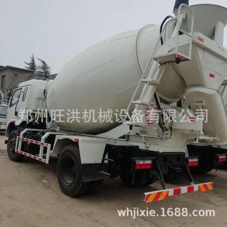 建筑工程混凝土运输搅拌罐小型液压运输罐干湿骨料搅拌运输罐车