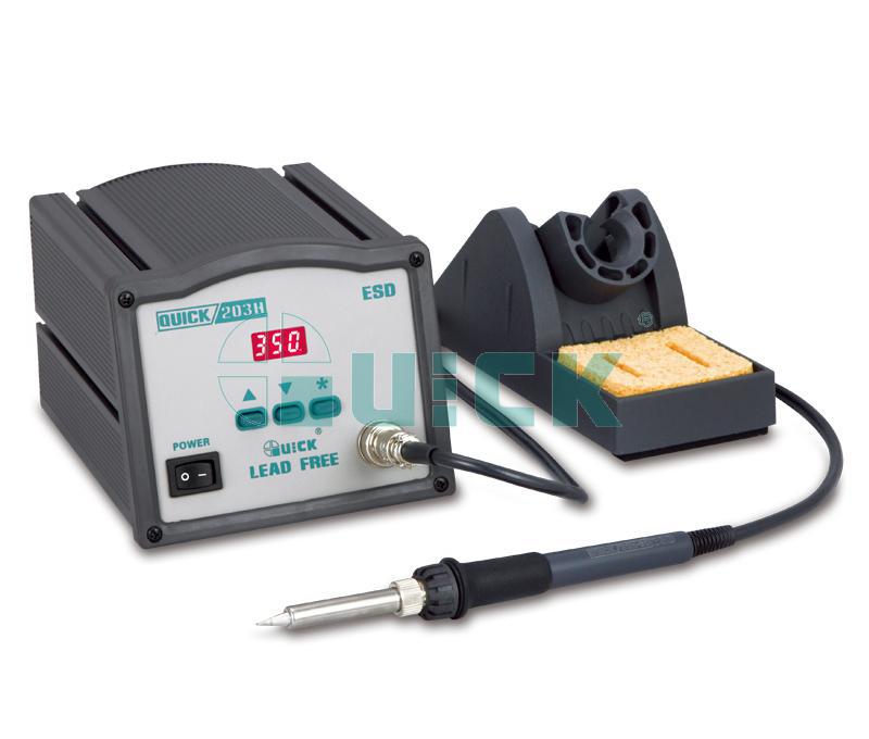 快克QUICK 203/203H/204/204H 智能 调温恒温电烙铁高频焊台