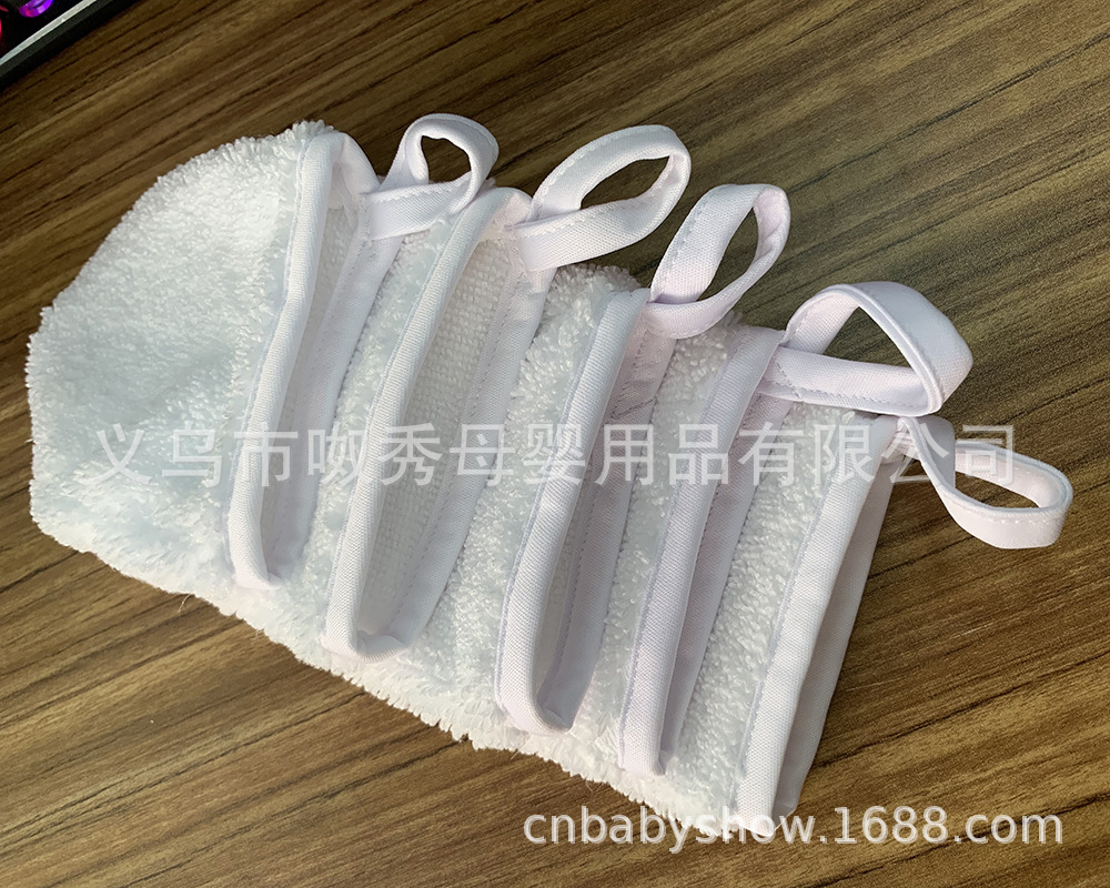 竹纤维卸妆垫 两层竹炭卸妆棉 makeup remover pad可洗卸妆洗脸巾详情11