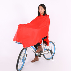 Bike raincoat for men and women, unisex single-ride waterproof raincoat, stylish student bike rain poncho for walking and cycling.