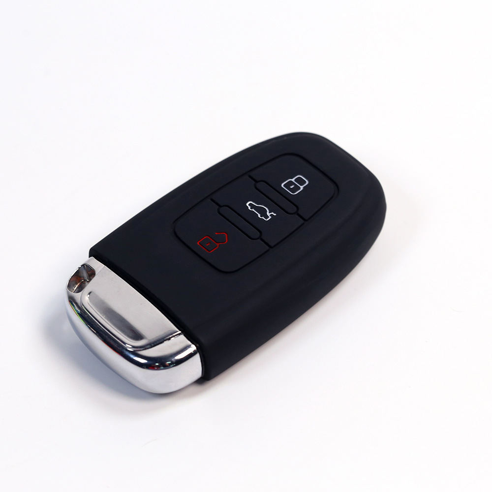 For Audi A6L RS6 RS7 silicone key case R8 S8 key case RS5S4 remote control case Silica ge