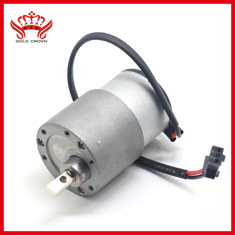 37mm齿轮箱自动门减速机,520微型减速电机,智能停车场设备机器人