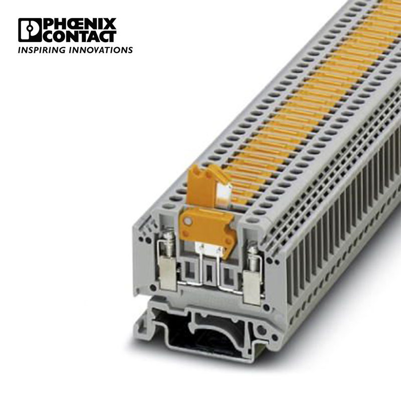 菲尼克斯 2.5平方螺钉连接凤凰端子刀闸分断端子 MTK - 3101016