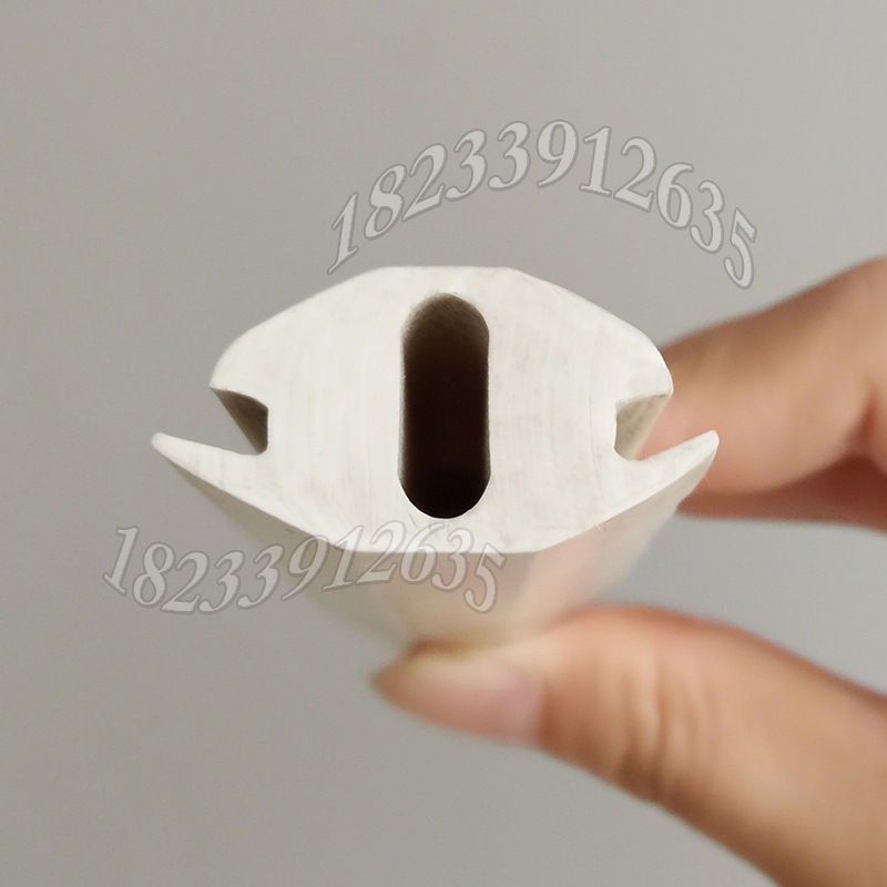 硅橡胶耐高温密封条H型硅胶密封条乳白色硅胶固定密封条