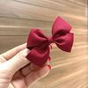 Children's cloth, hairgrip handmade with bow, cute hair accessory for princess, wholesale