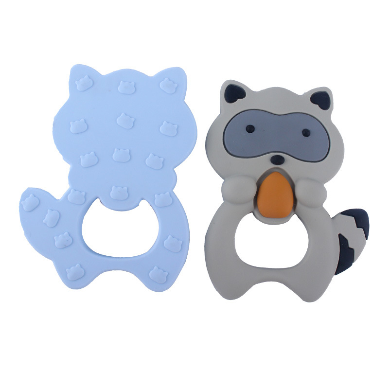 AliExpress chupete cadena bebé chupete de silicona clip de Amazon comercio exterior mordedor traje nueva imagen de dibujos animados