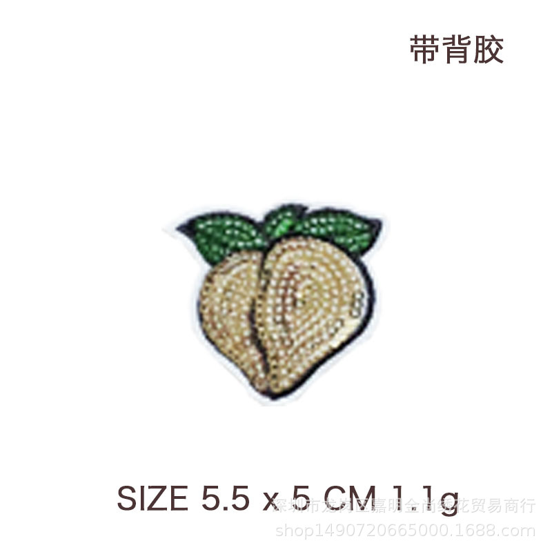 各种各样水果布贴