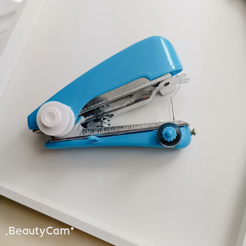 Cross-border manual sewing machine portable small pocket sewing machine mini free electronic version of recording