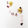 150cm Valentine's Day Wedding Decoration Pahua Love I Love You String Bar balloons
