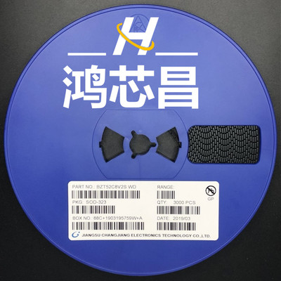 贴片 稳压 二极 管 0805 BZT52C8V2S 丝印 打字 WD SOD-323 8.2V|ms