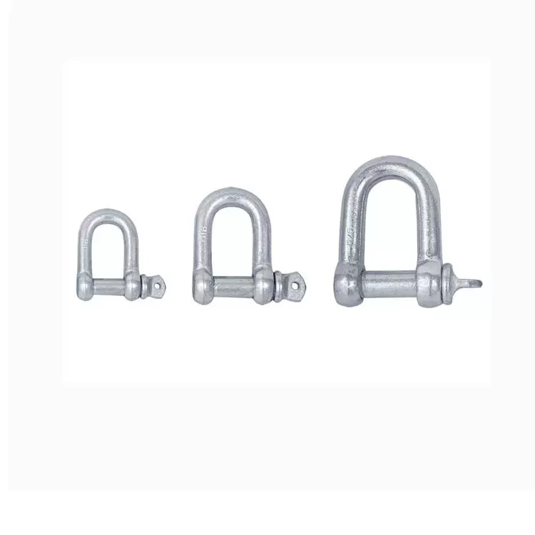 批发 索具厂家热销 船用起重卸扣 高强度卸扣 美式模锻弓形卸扣