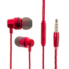 Factory direct supply heavy subwoofer earphones mobile phone computer wired music headphone cable control in -ear headphones