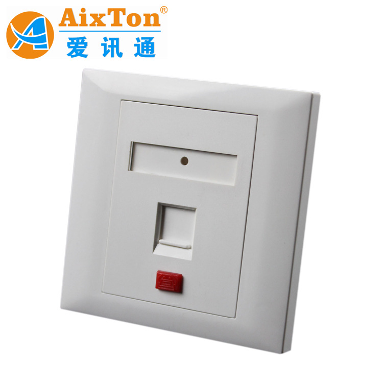 供应优质86型网络面板，信息面板，单孔面板