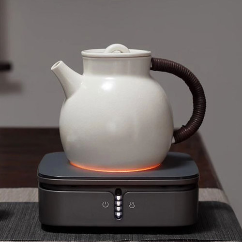 Demingtang Maoyan second generation electric ceramic stove tea stove intelligent silent water boiling Taiwan white pottery pot household small tea maker