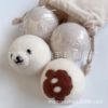 New Zealand felt ball Drying and decent odor 7.5cm 7cm moisture -proof water -absorbing wool ball color felt ball