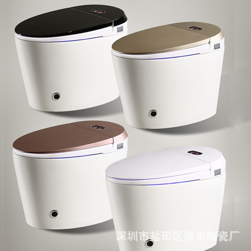 日本智能马桶坐便器无水箱家用一体式电动自动冲水遥控清洗屁加热|ms