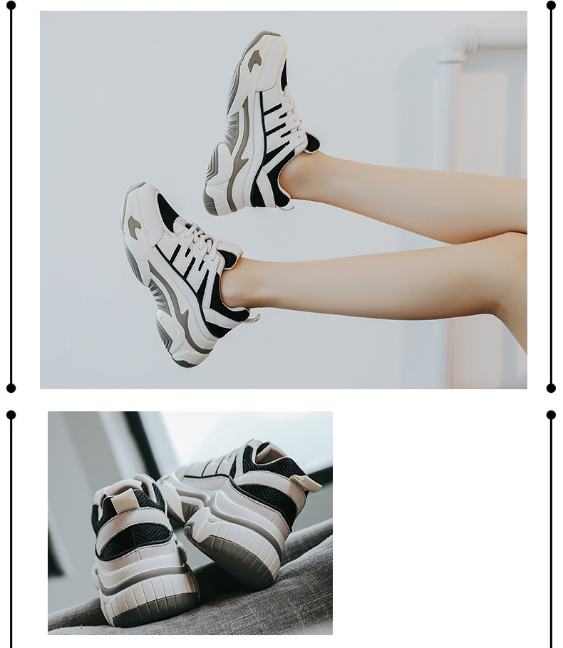 Chaussures de sport femme YIDIAN en Feuille + filet - Ref 3420902 Image 16