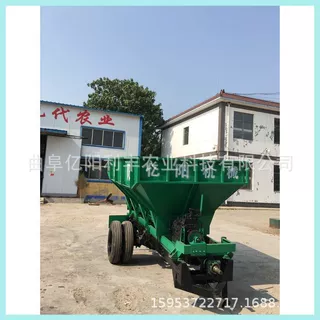 牵引式牛圈粪便抛撒车 辽宁柴油机带牛圈撒肥车