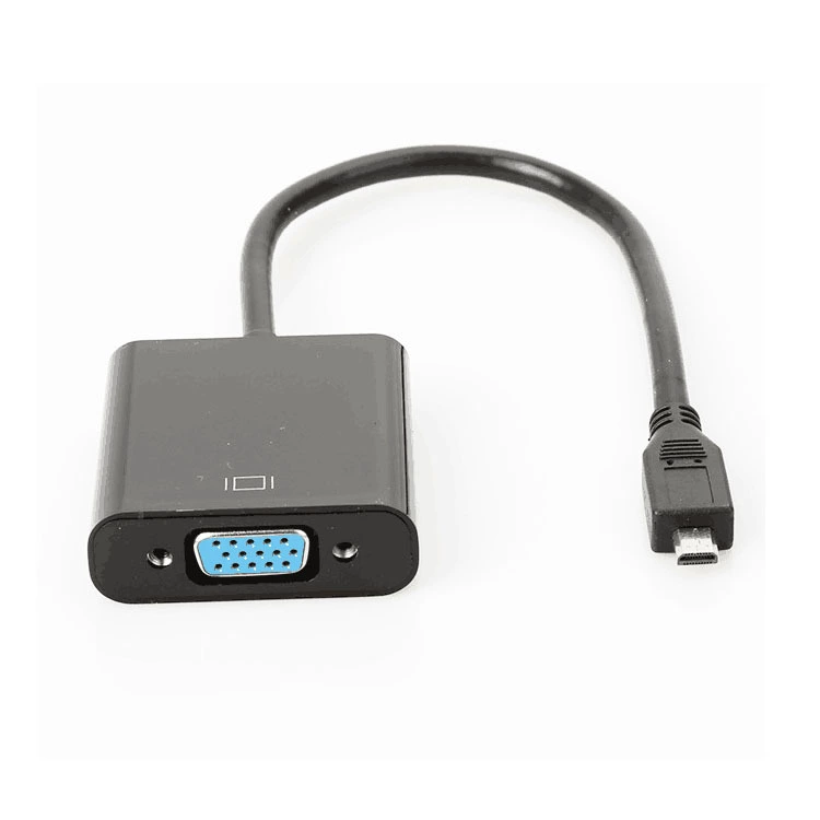 Прямые продажи с завода Micro HDMI to VGA с чипом Micro HDMI to VGA мобильный телефон к телевизору