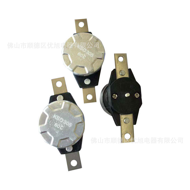 Factory Direct Supply of Energy-Saving Lamps, High-Power Thermostat, 40A Temperature Control Switch, 305 Temperature Limiter, Single-Pole Circuit Breaker