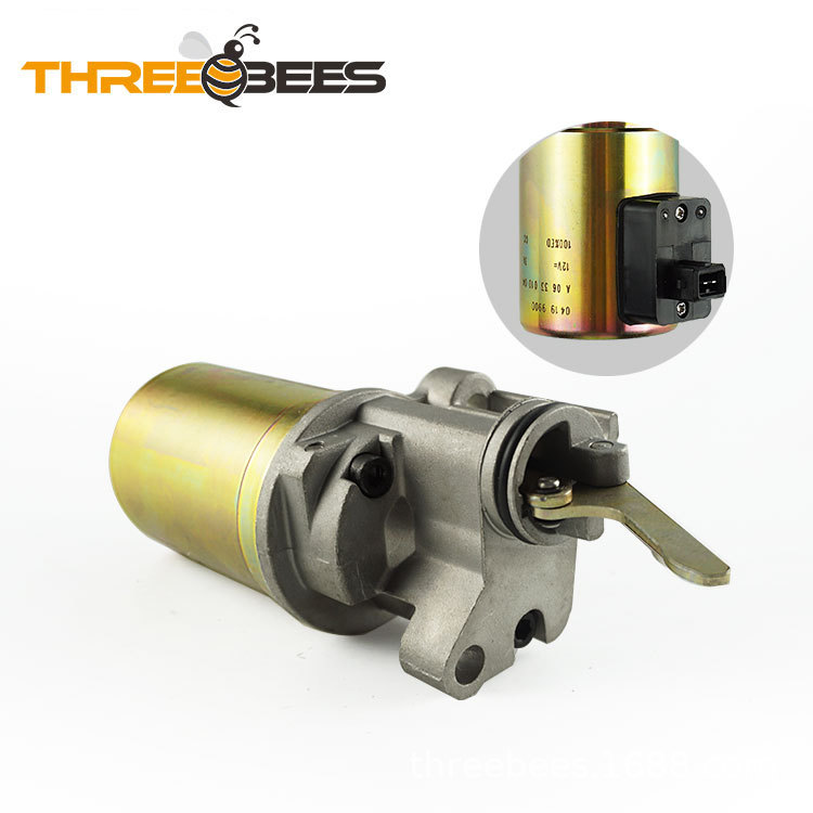 发电机配件 停油电磁阀0419 9900电磁阀熄火器熄火开关