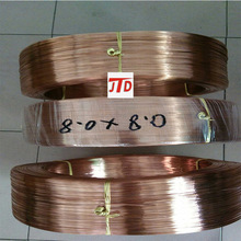 西安C1100紫銅線鍍錫紫銅扁線絲C5191鍍金磷銅線黃銅線絲廠家直銷