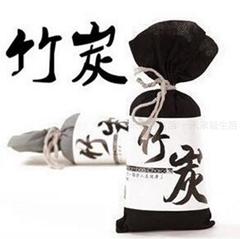 Japanese 100g bamboo charcoal bag activated carbon bag for car bamboo charcoal bag new car supplies formaldehyde removal new car deodorizing carbon bag