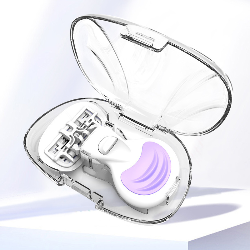 19新款盒装女士月亮柄手动刮毛刀 一次性腿毛腋毛私处手动脱毛刀|ru