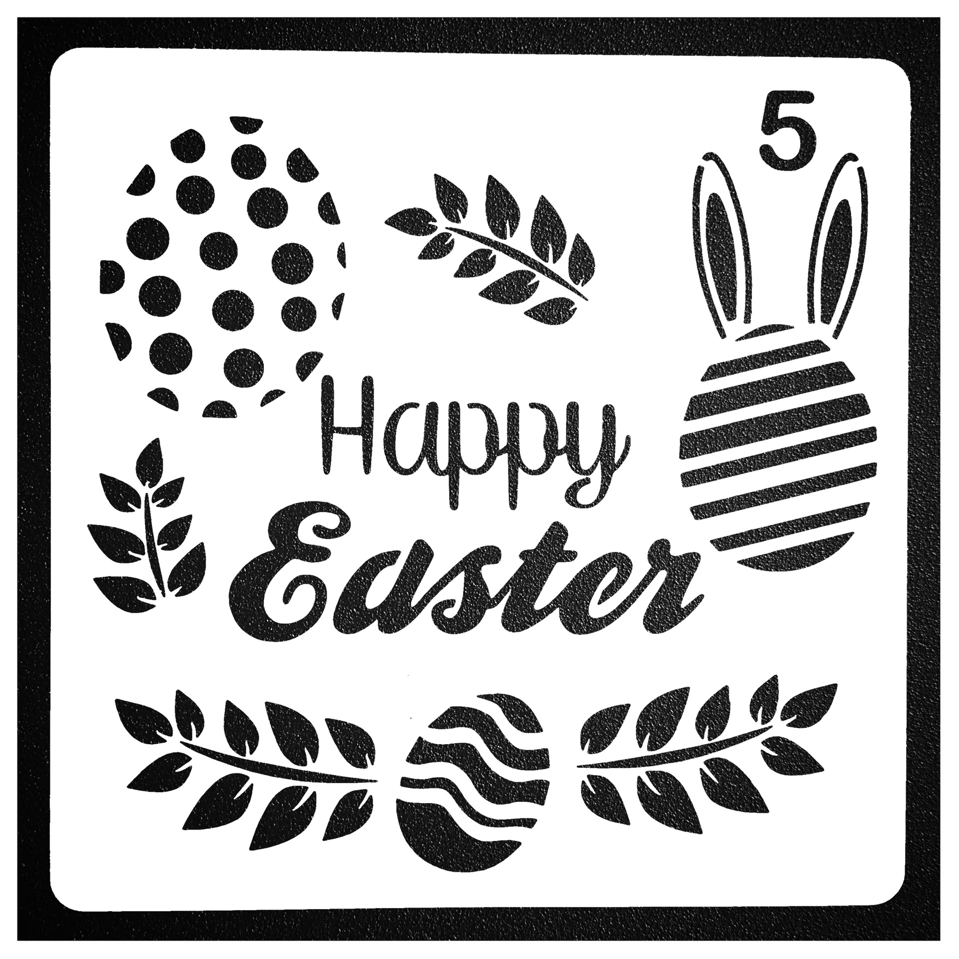 2019 cute easter stencils 8 happy easter rabbit stencil templates soft