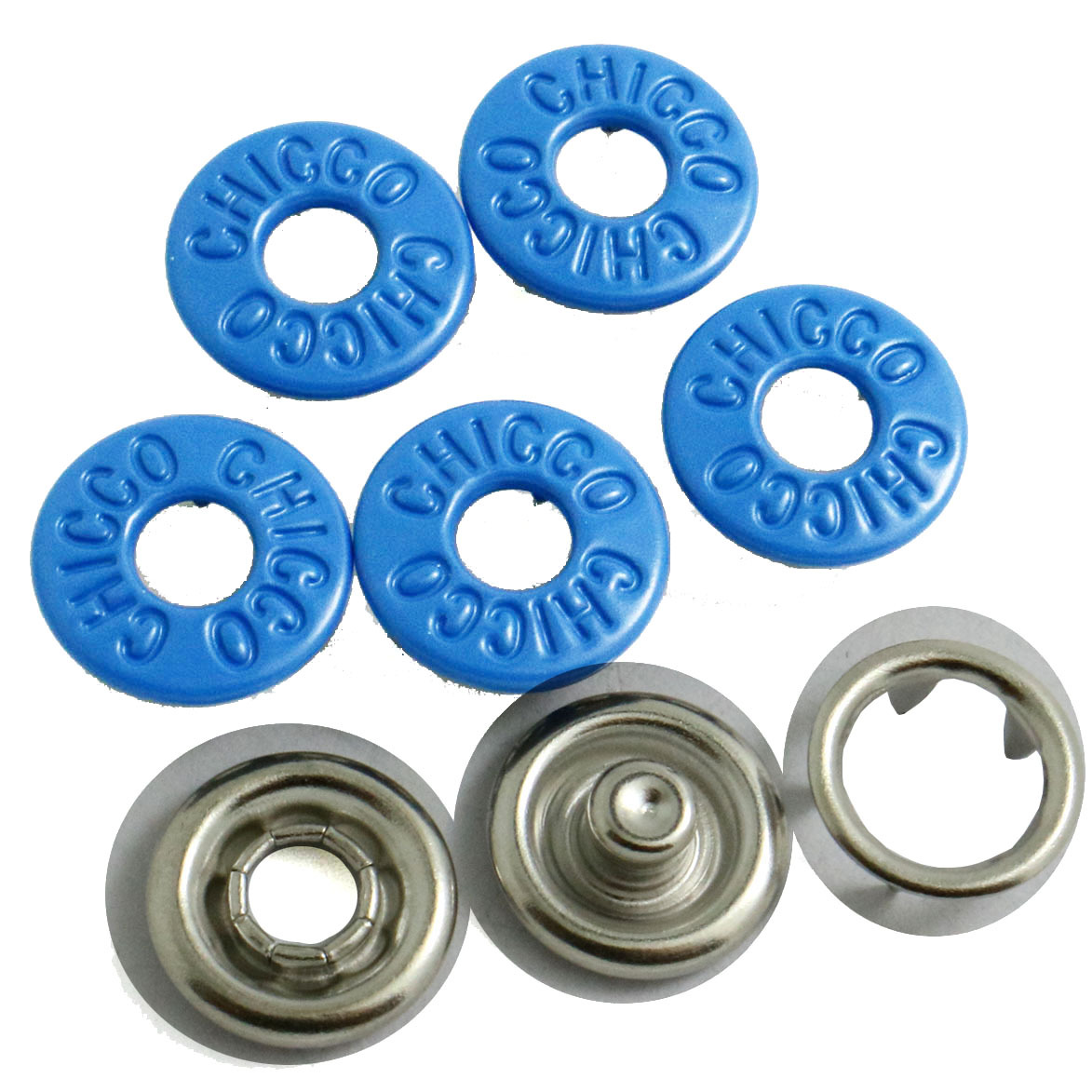 工厂热销直供空心圈面珠面钮面五爪钮扣 包面珠光喷油五爪钮扣