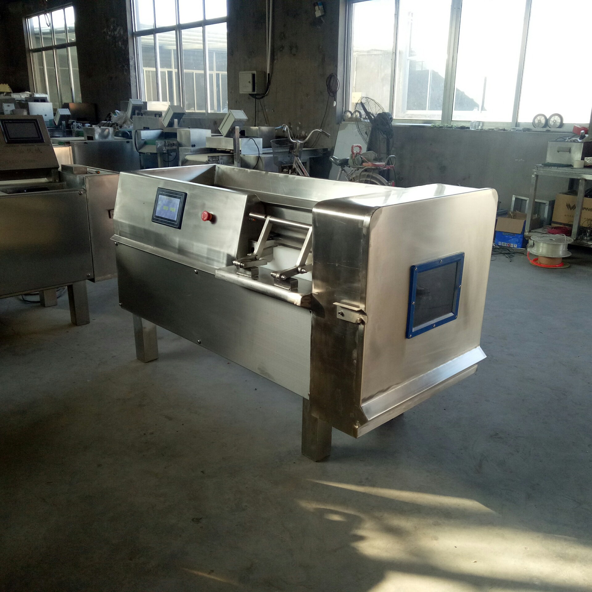 鸭肉切丁机 鸡肉切丁机 带皮五花肉切丁机 全自动冻肉鲜肉切丁机