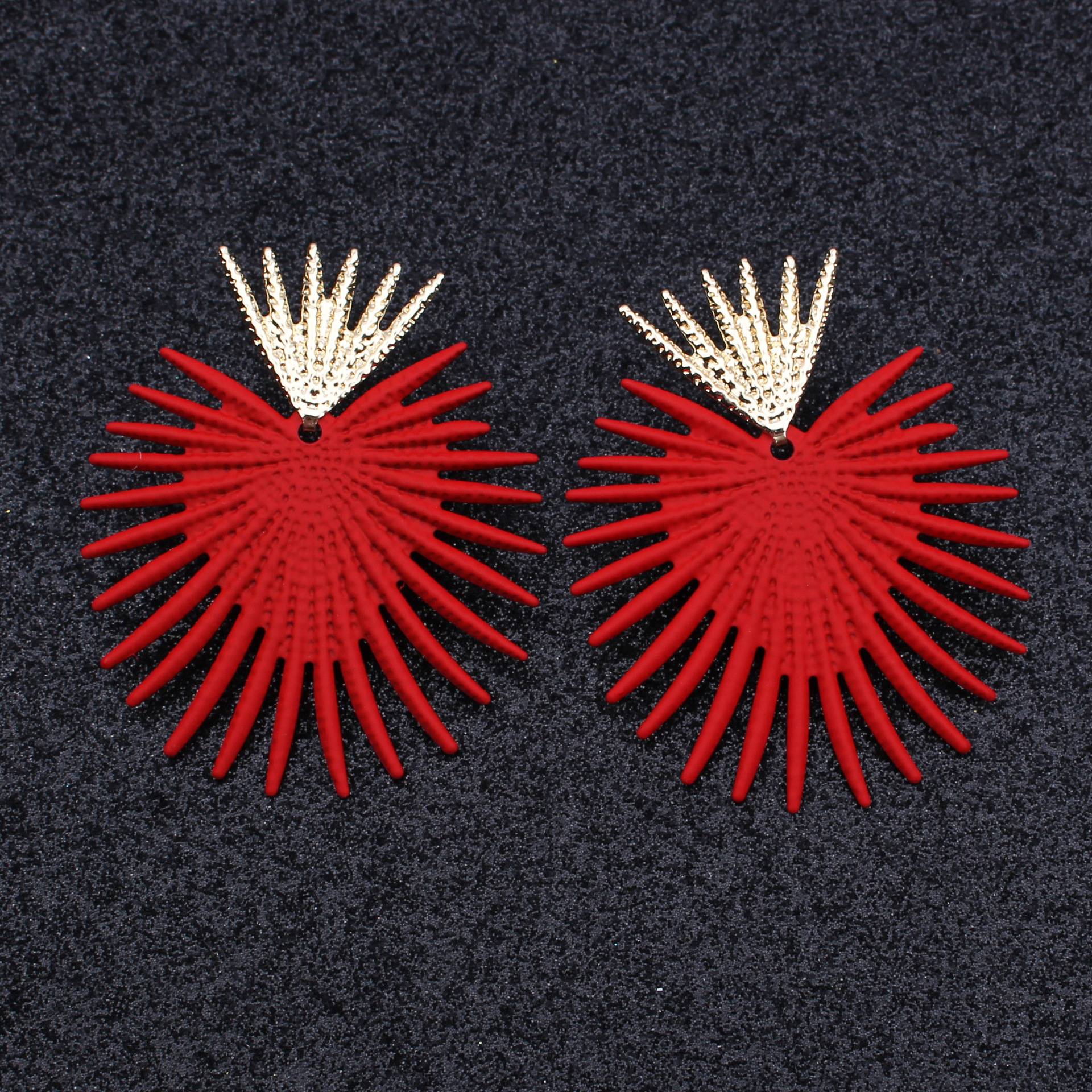 Plating Design Fashion Geometric Alloy Plating Women's Earrings