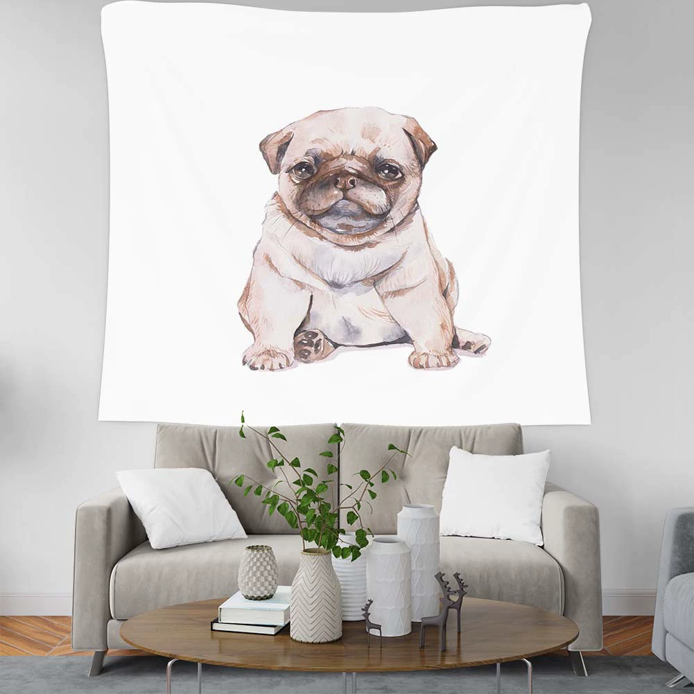 Широкая большая дверь висит ткань Hot Pet Home гобелены настенные украшения стены