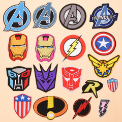 New cartoon cloth patch for computer embroidery badge patch, simple and universal, OEM direct sales and wholesale