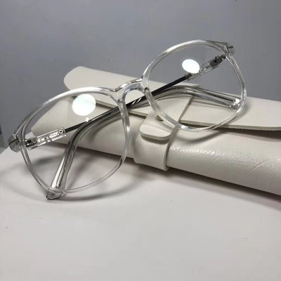 明星同款方形T字平光镜近视眼镜透明框眼镜王柳雯男女复古框眼镜|ru