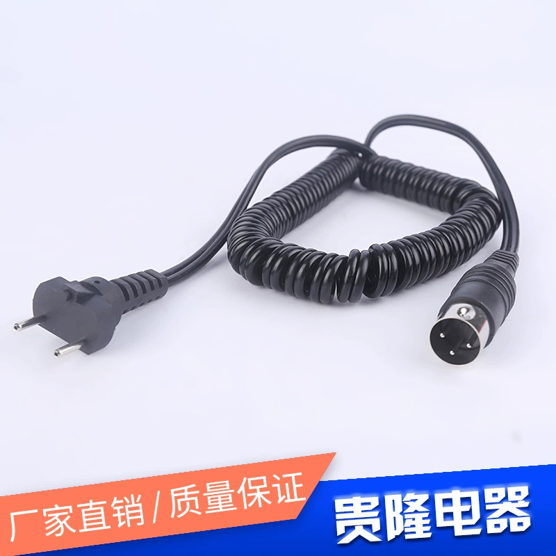 Nail milling machine, power supply for manicure, power cable