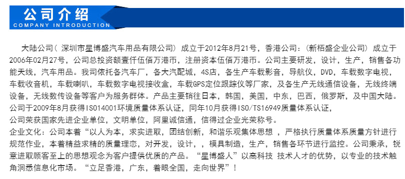 10..公司简介