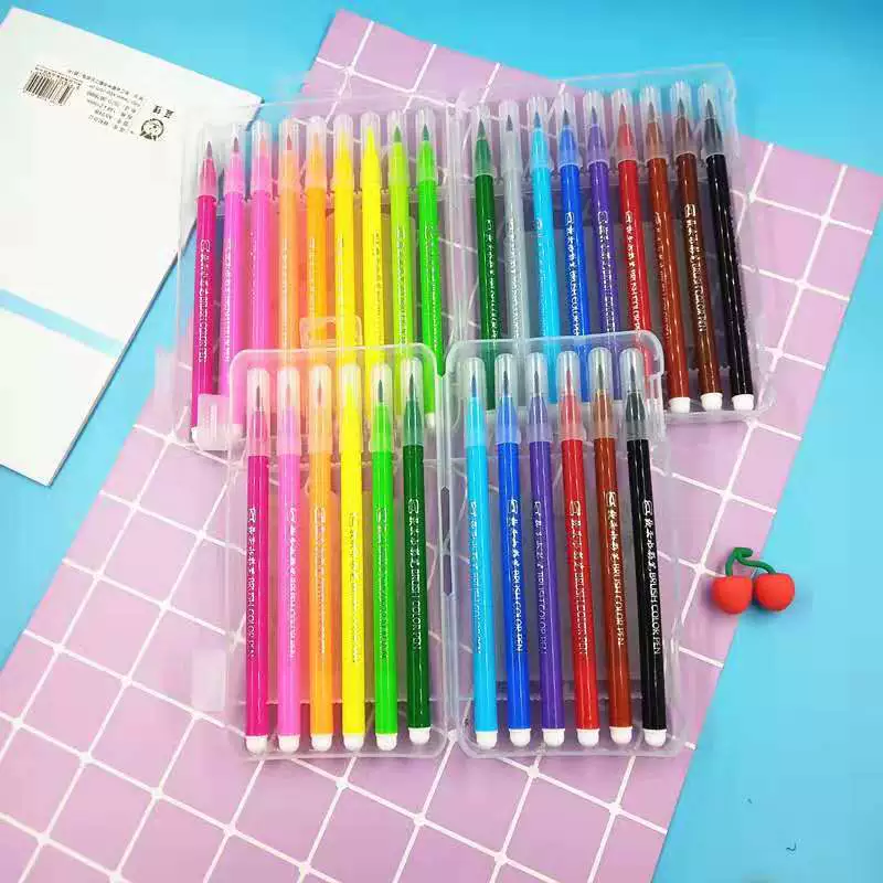 Watercolour for elementary school students, water-soluble crayons, washable