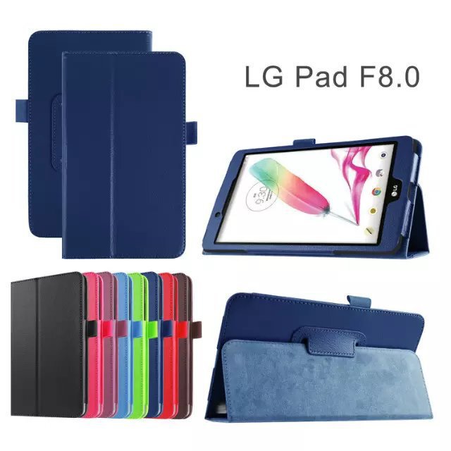 Factory direct LG G Pad F 8.0 V495 tablet protective case V498 litchi pattern protective case