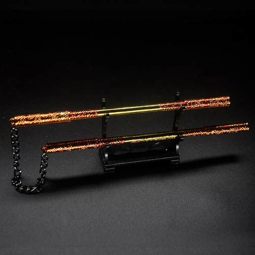 Peripherals of the King: Monkey King, Golden Cudgel, Nunchaku, Monkey King, Monkey King, Monkey King, Alloy Weapon Model
