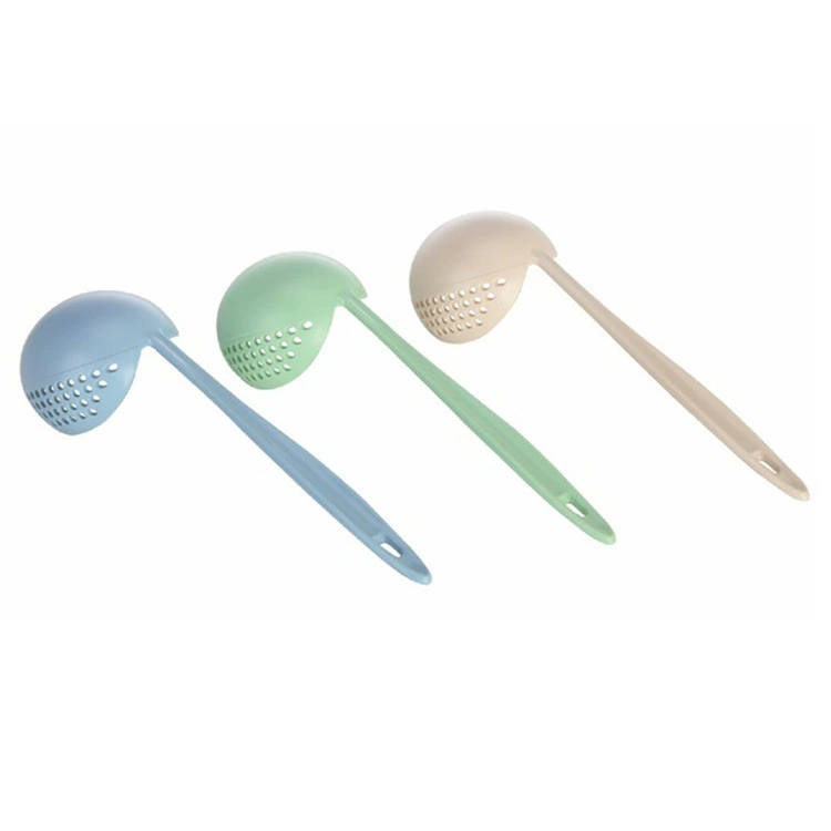 Многофункциональная ложка с фильтром «два в одном», горячая кастрюля, ложка для каши, ложка с длинной ручкой, кухонная посуда