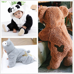 2023 Baby Infant Clothing Winter Clothes Fall and Spring Onesies Children Newborn Crawling Suit Cotton Jacket