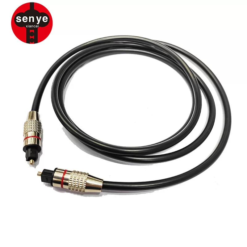 10 м цифровой оптоволоконный аудиокабель OD6.0 оптоволоконная проводка SPDIF световой конвертер линия квадратный разъем