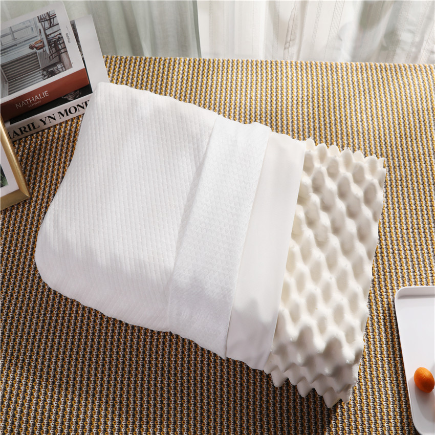 Thai Latex Pillow natural grain massage cervical vertebra Healthcare Latex pillows Will pin gift Pillow core Manufactor customized