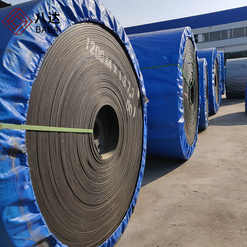 厂家批发采石场矿山用 输送带 橡胶防滑聚酯输送带现货直发