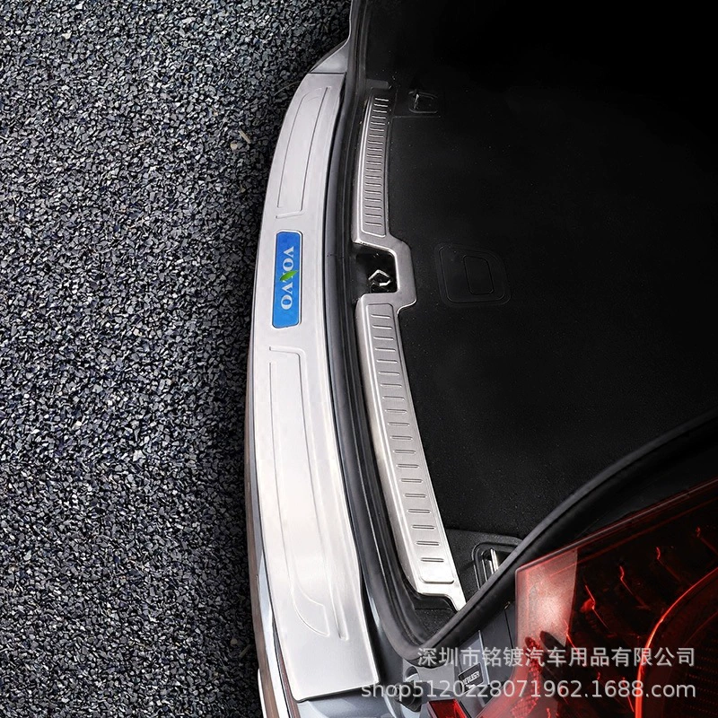 Подходит для моделей Volvo XC60 2018-2026 годов, специальная защитная накладка на заднюю часть, декоративная накладка на багажник из нержавеющей стали для XC60.