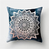 Mandala decorative polyester pillow sleeve home pillow pillow sleeve (excluding pillow core)