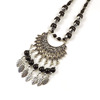 Ethnic accessory, pendant, necklace from pearl, wholesale