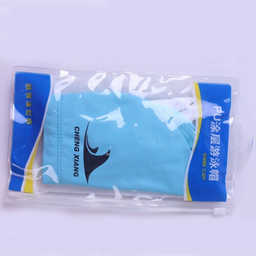 Adult men and women comfortable long hair professional PU coated waterproof fashionable head-protecting ear protection swimming cap factory direct sale