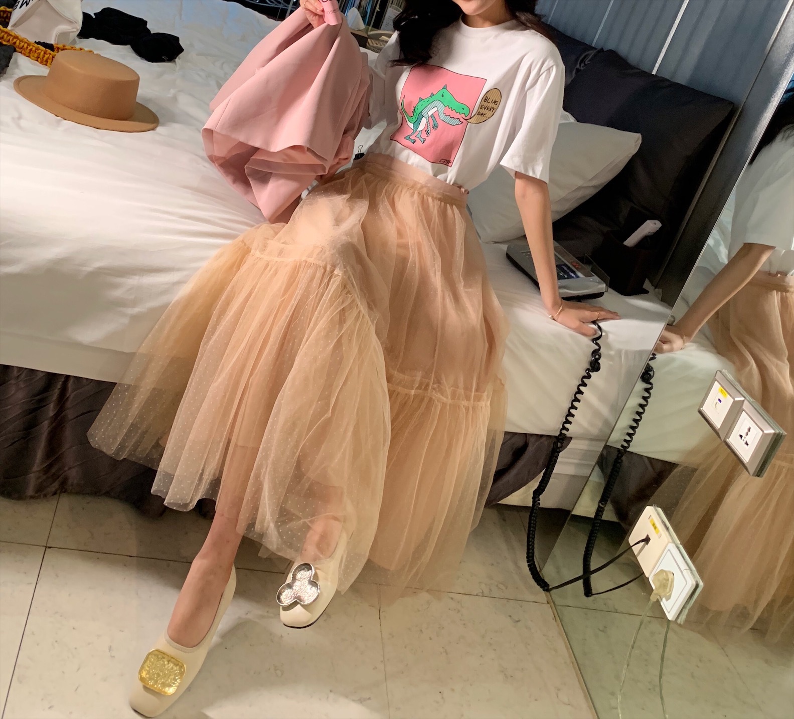 T-shirt femme en Coton - Ref 3314201 Image 82